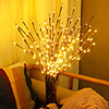 Artificial Plants Led String Light Creeper Green Leaf Ivy Vine For Home Wedding Decor Lamp DIY