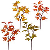 Artificial Plants Plastic Stage Props Maple Tabletop Flower 1 Branch