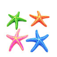 Artificial Resin Aquarium Starfish Fish Tank Sea Star Shape Fake Ornament Decoration
