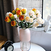 Artificial Roses Flowers Decor 1 Piece 3 Flower Heads Simulation Flowers Bridal Bouquet miniinthebox