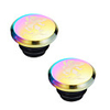 ASIR Bike Handlerbar Grips Bike Handlebar Cap For Road Bike Mountain Bike MTB Folding Bike Fixed Gear Bike Cycling Bicycle Plastic Metal Aluminium alloy Rainbow