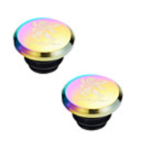 ASIR Bike Handlerbar Grips Bike Handlebar Cap For Road Bike Mountain Bike MTB Folding Bike Fixed Gear Bike Cycling Bicycle Plastic Metal Aluminium alloy Rainbow