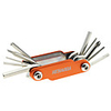 ASIR Hexagon Wrench Bike Tool Multitools Cycling For Road Bike Mountain Bike MTB Folding Bike Recreational Cycling Fixed Gear Bike Cycling Bicycle Carbon Steel Aluminium Alloy Orange