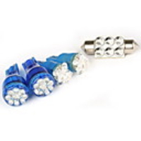 Assorted Pack of Blue Interior Lights for Golfs