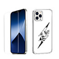 Astronaut Case For iPhone 12 iPhone 11 iPhone 12 Pro Max Unique Design Protective Case with Screen Protector Shockproof Back Cover TPU