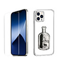 Astronaut Case For iPhone 12 iPhone 11 iPhone 12 Pro Max Unique Design Protective Case with Screen Protector Shockproof Back Cover TPU