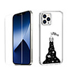 Astronaut Case For iPhone 12 iPhone 11 iPhone 12 Pro Max Unique Design Protective Case with Screen Protector Shockproof Back Cover TPU