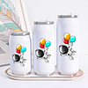 Astronaut Print Cans Thermo Flask Tumbler Thermos Termo Coffee Mug Water Bottle Termo Cafe Travel Outdoor Straw Bottle