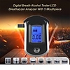 AT6000 Portable Alcohol Tester Handheld Breathing Drunk Driving Tester Blowing Alcohol Tester