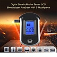 AT6000 Portable Alcohol Tester Handheld Breathing Drunk Driving Tester Blowing Alcohol Tester