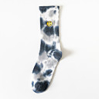 Athletic Sports Socks 1 Pair Tie Dye Long Men
