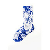Athletic Sports Socks 1 Pair Tie Dye Long Men