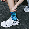 Athletic Sports Socks 1 Pair Tie Dye Long Men