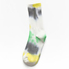 Athletic Sports Socks 1 Pair Tie Dye Long Men