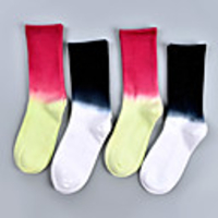 Athletic Sports Socks 1 Pair Tie Dye Men