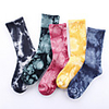 Athletic Sports Socks 5 Pack Tie Dye Long Men