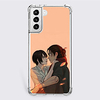 Attack on Titan Cartoon Characters Phone Case For S22 S21 S20 Plus Ultra FE S10 S9 S8 S7 Plus Edge A32 A22 A12 A02 A21s Unique Design Protective Case Shockproof Dustproof Back Cover TPU miniinthebox