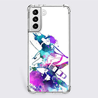 Attack on Titan Cartoon Characters Phone Case For S22 S21 S20 Plus Ultra FE S10 S9 S8 S7 Plus Edge A32 A22 A12 A02 A21s Unique Design Protective Case Shockproof Dustproof Back Cover TPU miniinthebox