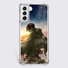 Attack on Titan Cartoon Characters Phone Case For S22 S21 S20 Plus Ultra FE S10 S9 S8 S7 Plus Edge A32 A22 A12 A02 A21s Unique Design Protective Case Shockproof Dustproof Back Cover TPU miniinthebox