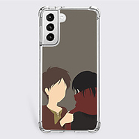 Attack on Titan Cartoon Characters Phone Case For Samsung S21 S21 Plus S21 Ultra Unique Design Protective Case Shockproof Dustproof Back Cover TPU miniinthebox