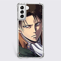 Attack on Titan Cartoon Characters Phone Case For Samsung S21 S21 Plus S21 Ultra Unique Design Protective Case Shockproof Dustproof Back Cover TPU miniinthebox