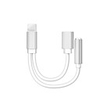 Audio / Type-C Adapter / Cable 0.25m(0.8Ft) All-In-1 / 1 to 2 / Quick Charge Zinc Alloy / TPE USB Cable Adapter For Macbook / iPad / Samsung