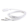 Audio Headset/iPod Earphone to PC Laptop Mic Microphone Earphone Adapter