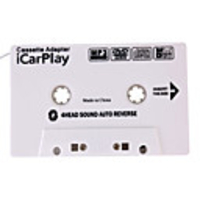 Audio Line-in Cassette Adapter for Car Stereos