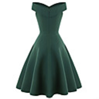 Audrey Hepburn Dresses 1950s Vintage Inspired Vacation Dress Dress A-Line Dress Tea Dress Rockabilly Women