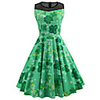 Audrey Hepburn Dresses 1950s Vintage Inspired Vacation Dress Dress A-Line Dress Tea Dress Rockabilly Women
