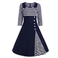 Audrey Hepburn Dresses 1950s Vintage Vacation Dress Flapper Dress Dress A-Line Dress Tea Dress Women
