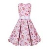 Audrey Hepburn Dresses Floral Style Vintage Vintage Inspired Hepburn Dress JSK / Jumper Skirt Girls