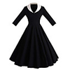 Audrey Hepburn Dresses Retro Vintage 1950s Little Black Dress Vacation Dress Dress Masquerade Women