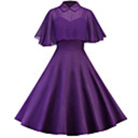 Audrey Hepburn Dresses Retro Vintage 1950s Vacation Dress Dress Masquerade A-Line Dress Tea Dress Women