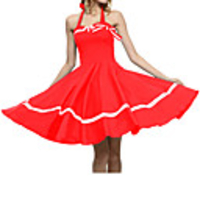 Audrey Hepburn Dresses Retro Vintage 1950s Vacation Dress Dress Masquerade Women