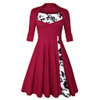 Audrey Hepburn Dresses Retro Vintage 1950s Vacation Dress Dress Women