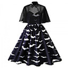 Audrey Hepburn Dresses Retro Vintage 1950s Wasp-Waisted Vacation Dress Dress Masquerade A-Line Dress Tea Dress Women