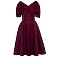 Audrey Hepburn Dresses Retro Vintage 1960s Wasp-Waisted Vacation Dress Dress Women