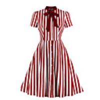 Audrey Hepburn Dresses Vintage Vacation Dress Dress A-Line Dress Tea Dress Rockabilly Women