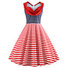 Audrey Hepburn Polka Dots Dresses Retro Vintage 1950s Vacation Dress Dress Party Costume A-Line Dress Tea Dress Women