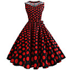 Audrey Hepburn Polka Dots Dresses Retro Vintage 1950s Vacation Dress Dress Women
