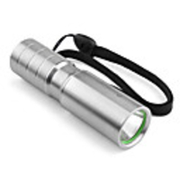 Aurora SH-033 CREE Q5 LED 5 Mode Stainless Steel 210 Lumens Flashlight (1 x CR2)