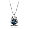 Austria Crystal Owl Pendant Necklace