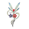 Austrian Crystal Flower Elf Brooch