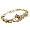 Austrian Diamond Inlaid Panther Bracelet