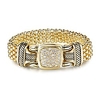 austrian pave crystals designer inspired personality bracelets alloy bangle jewelry vintage antique jewelry (gold)