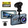 Auto Dvr 3.6 Inch Achteruitrijcamera Rijden Video Recorder 1080P Fhd 170 View Angel Nachtzicht G-Sensor Dash Cam
