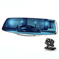 Auto Dvr Camera Achteruitkijkspiegel Auto Dvr Dual Lens Video Recorder Dash Cam Registrator Camcorder Full Hd 1080P twee Camera