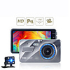 Auto Dvr Dash Camera Achteruitrijcamera Dual Camera Video 1080P Full Hd 4.0 Cyclus Opname Nachtzicht G-Sensor Groothoek Dashcam