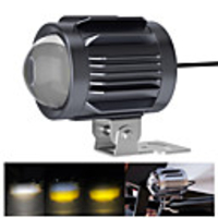 Automobile LED Headlights With Tricolour Blaster Convex Lens Motorcycle Spotlights Electric Vehicle Lights 20W 2000LM 6000K 4300K 3000K IPX7